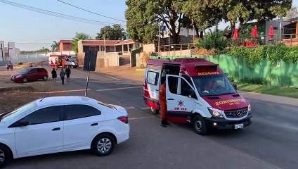 Incêndio no Restaurante Dona Ju, em Arniqueira, nesta quinta-feira (9/9)
