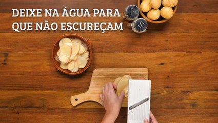 Flor de batata com bacon — Receitas TudoGostoso