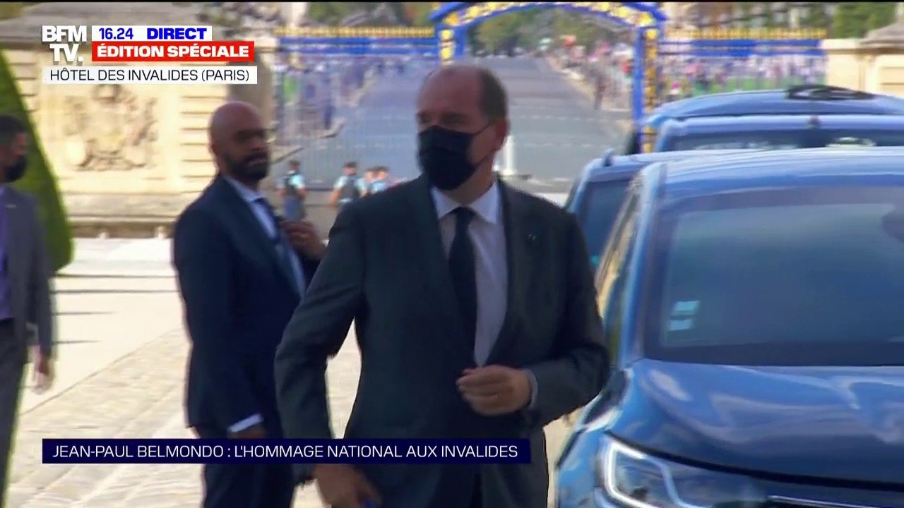 Hommage à Jean-Paul Belmondo: l'arrivée du Prem...
