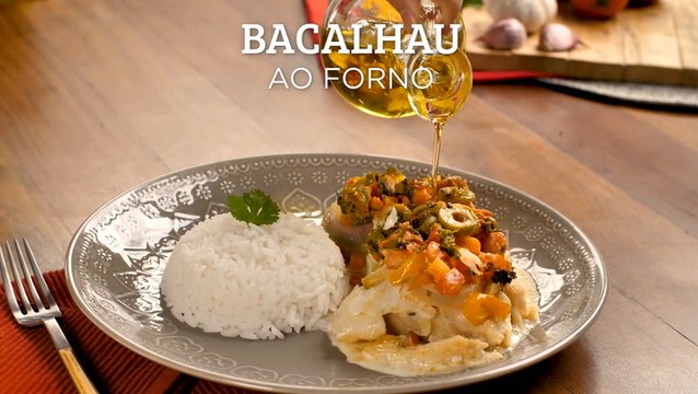 Bacalhau ao forno — Receitas TudoGostoso