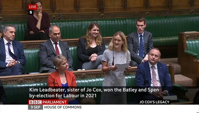 I hope members will understand that I mean no disrespect to this place when I say I would give literally anything not to be standing here today in her place - Kim Leadbeater, sister of murdered MP Jo Cox, makes her Commons maiden speech