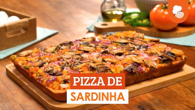 Pizza de sardinha — Receitas TudoGostoso