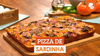 Pizza de sardinha — Receitas TudoGostoso