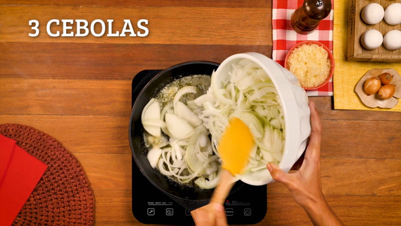Quiche de cebola — Receitas TudoGostoso