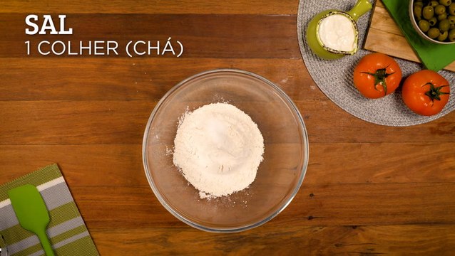 Massa de pizza com iogurte — Receitas TudoGostoso