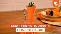 Cenourinha recheada com chocolate — Receitas TudoGostoso