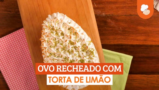 Ovo recheado com torta de limão — Receitas TudoGostoso