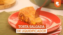 Torta Salgada De Liquidificador