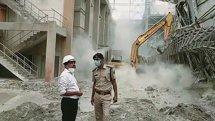 छबड़ा थर्मल में चौथी इकाई में हादसा, फ्लाईएश ओवरलोड होने से ईएसपी गिरी, 4 मजदूर दबे