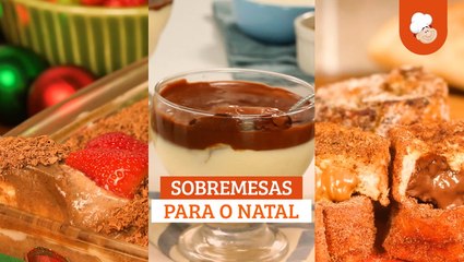 Sobremesas para o Natal
