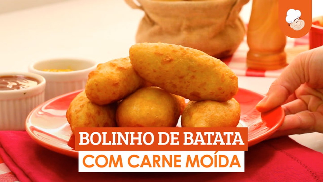 Bolinho De Batata Com Carne Moída