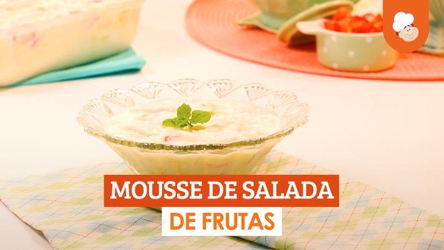 Mousse De Salada De Frutas