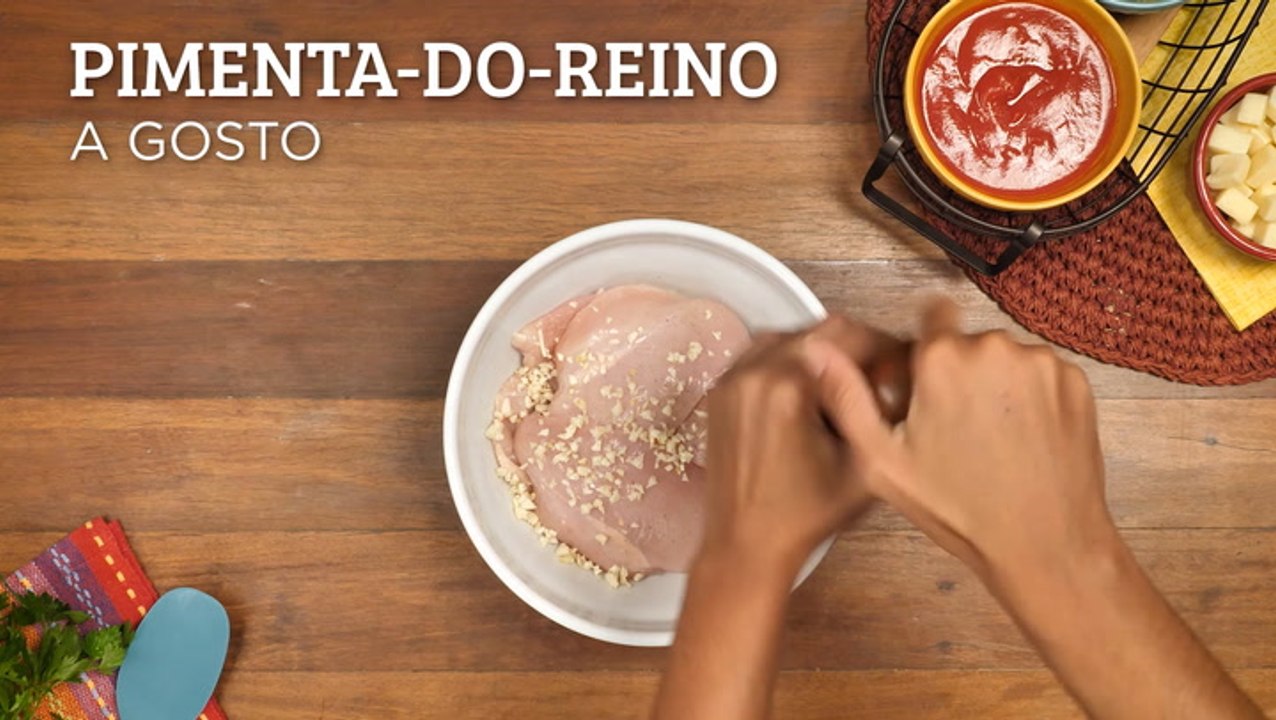 Peito De Frango Com Requeijão Ao Forno — Receit...