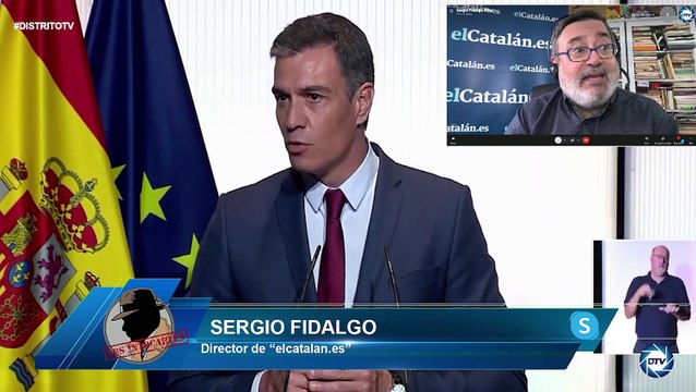 Sergio Fidalgo: Aragonés queda como defensor de Cataluña ante la opresión a Madrid, Sánchez le hace un favor Pere