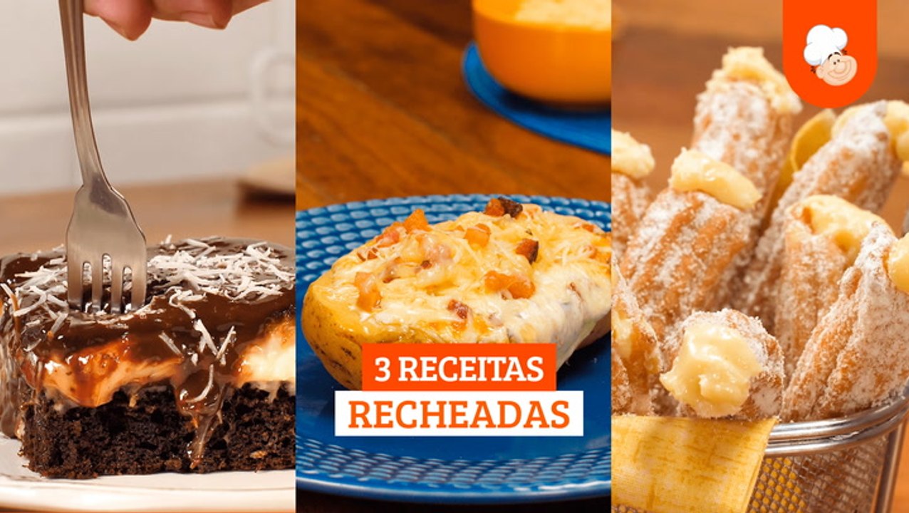 Receitas recheadas