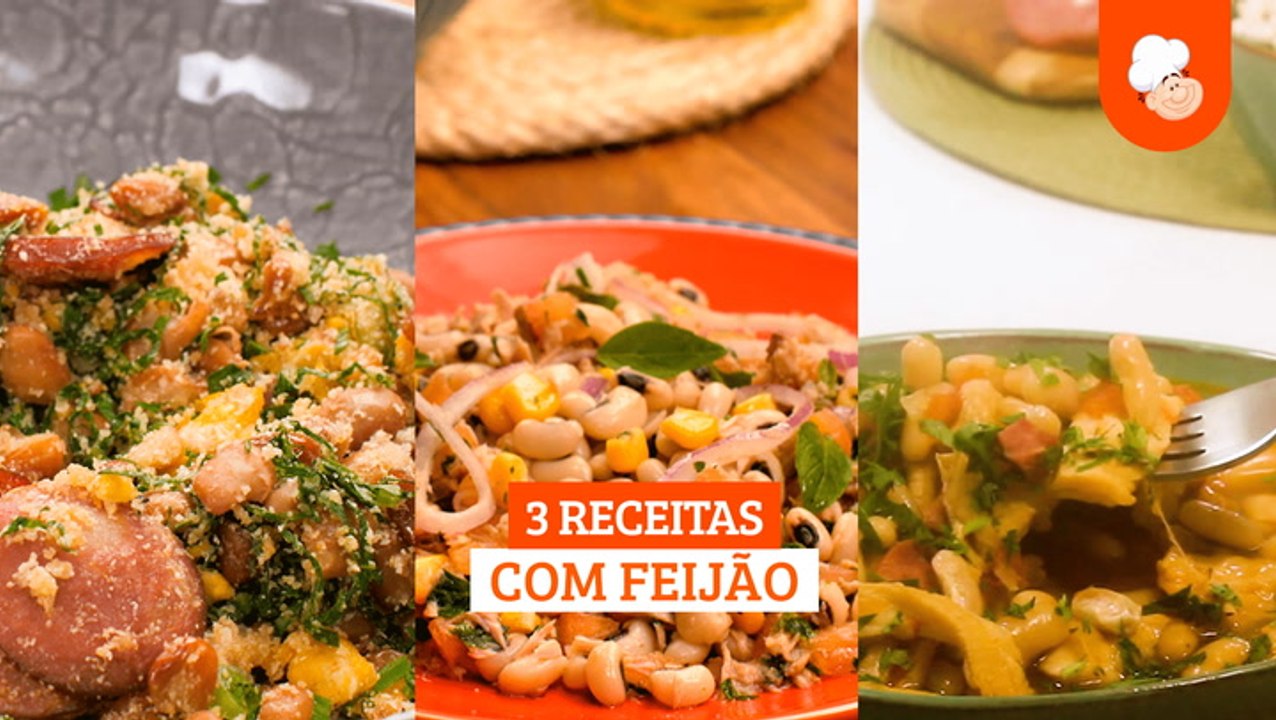 Receitas com feijão