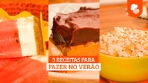 Receitas para o verão