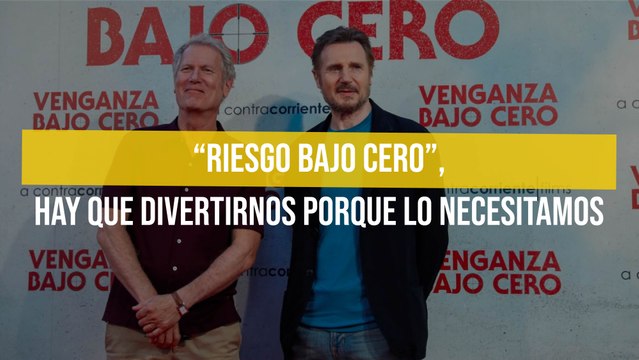 “Riesgo bajo cero”, hay que divertirnos porque lo necesitamos