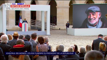 Macron rend hommage à Belmondo: "Vous perdre aujourd'hui, c'est perdre un immense acteur et une part de nos vies"