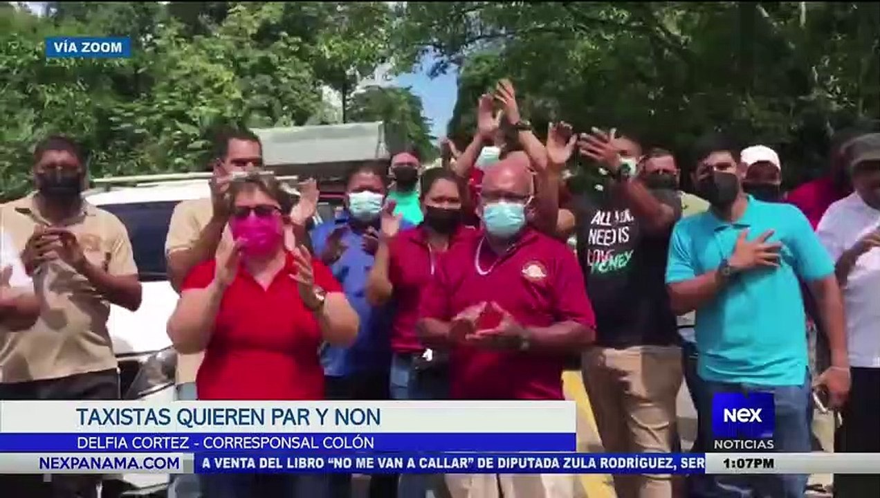 Grupo de taxistas en la provincia de Colón no terminan de estar de acuerdo en medida par y non - Nex Noticias
