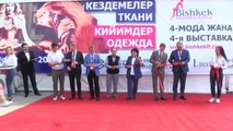 Kırgızistan'da üç gün sürecek 4. Türk Moda ve Tekstil Fuarı açıldı