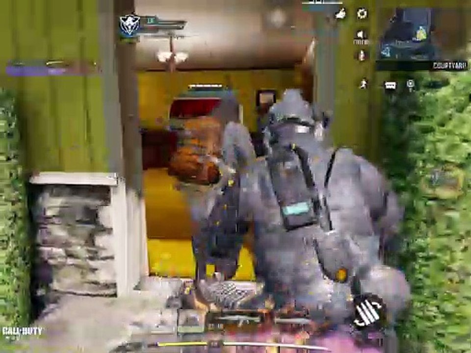 Call of duty mobile CODM bunker buster gameplay, continuous kills for a minute