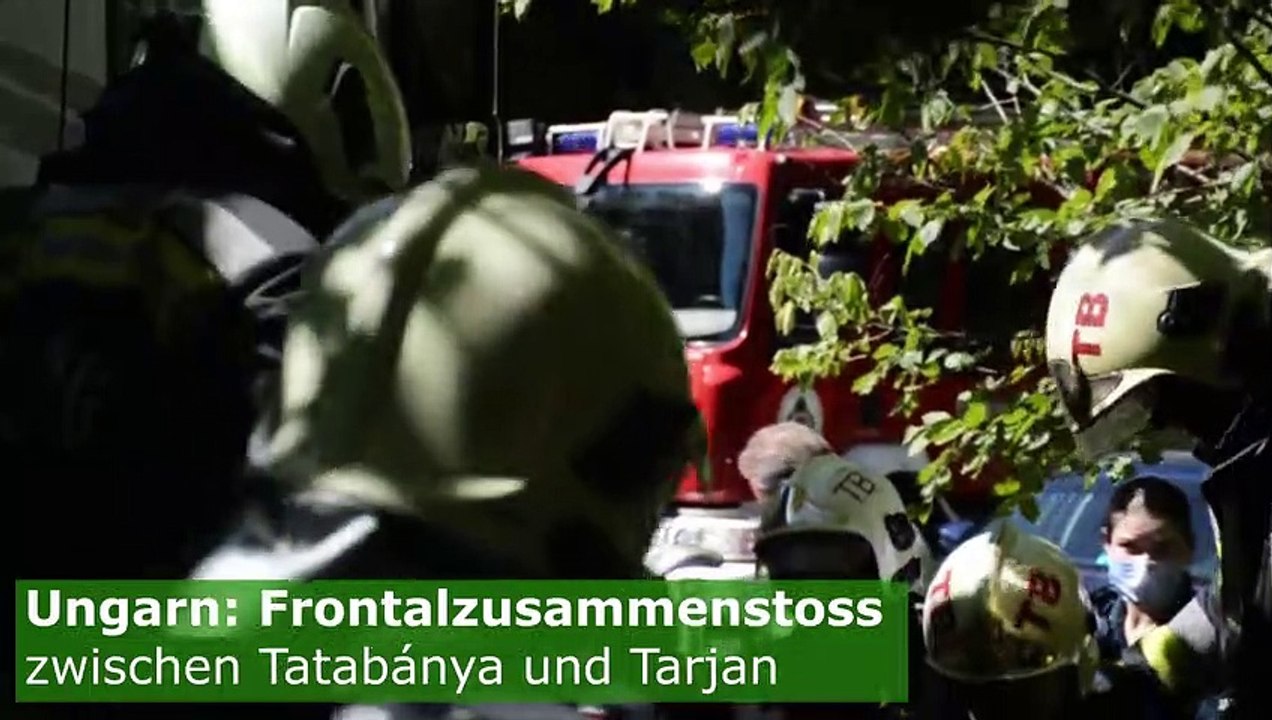 Horror-Crash in Ungarn!