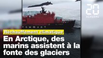 En Arctique, des marins témoignent de la fonte des glaciers