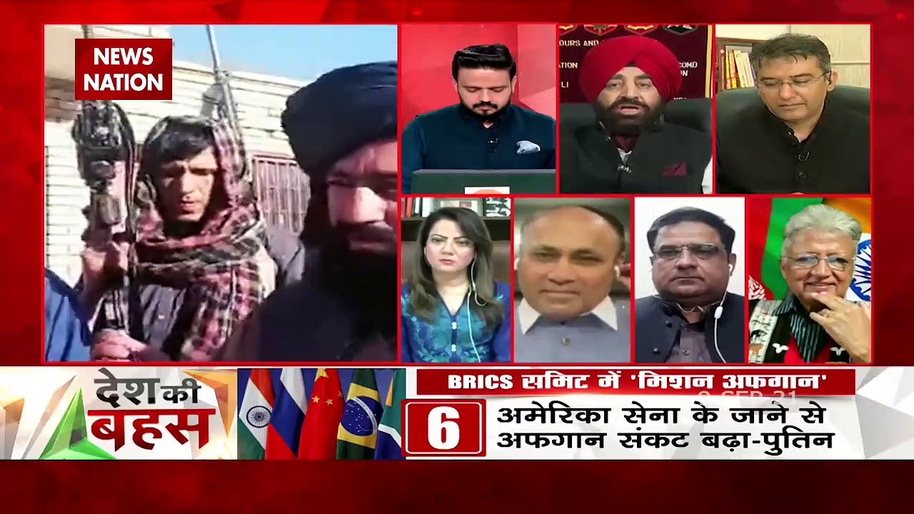 Desh Ki Bahas : ISI चीफ का अफगानिस्तान में क्या काम है? : ले. जन. गुरमीत सिंह (रि.)