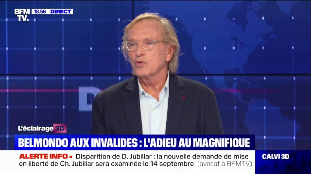 En voyant cet hommage, Jean-Paul Belmondo devait rigoler parce que ça ne lui ressemble pas, il était tellement modeste , témoigne le réalisateur Alexandre Arcady