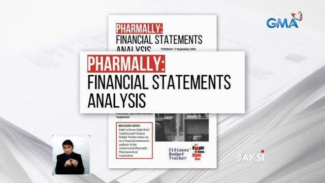 Financial statement ng Pharmally, nakitaan ng red flags ng grupo ng mga eksperto | Saksi