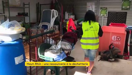 Dans le Haut-Rhin, une ressourcerie s'installe à la déchetterie pour favoriser la récupération