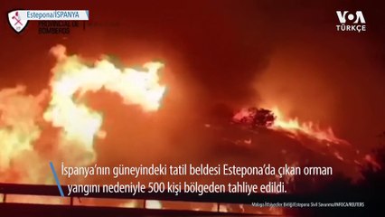 İspanya’nın Güneyi Alevlere Teslim