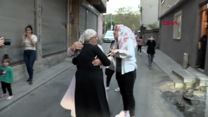 Kaçırılan Şilan Topal'ın bulunduğu haberini alan yakınlarının sevinci