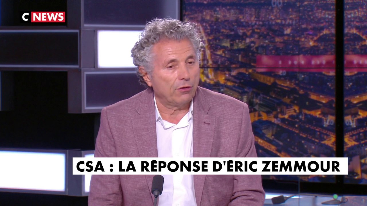 Gilles-William Goldnadel sur Eric Zemmour et le...