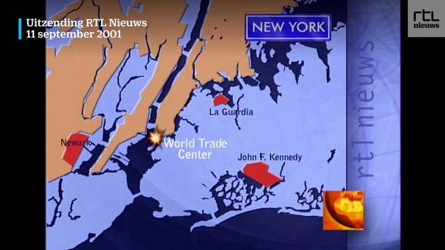 RTL Nieuws - Eerste uitzending RTL Nieuws na de aanslagen op dinsdag 9_11 2001