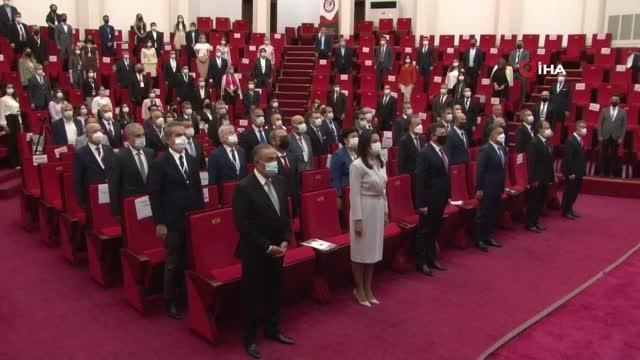 RTÜK Başkanı Şahin: Türkiye'de yaptığımız her medya buluşmalarında şiddetin etkilerini dile getiriyoruz RTÜK Başkanı Ebubekir Şahin, Azerbaycan'da