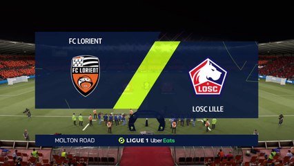 Lorient vs Lille || Ligue 1 - 10th August 2021 || Fifa 21