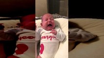 Infant Tuckered Out from Crying Siblings