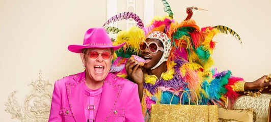 Elton John and Lil Nas X Team Up for New Uber Eats Ad