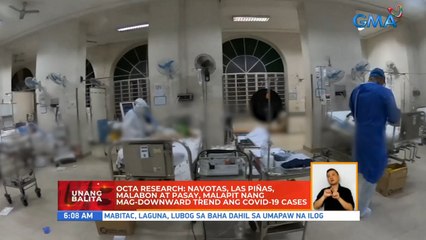 OCTA Research: Navotas, Las Piñas, Malabon at Pasay, malapit nang mag-downward trend ang COVID-19 cases | UB