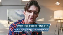 Drake Bell derrite a sus fans con fotos de su hijo; se arrepiente y las borra