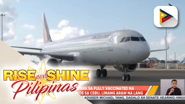 Cebu LGU, paiiksiin na lamang sa 5 araw ang quarantine ng mga fully vaccinated na returning Filipinos; Pagsusuot ng personal air purifier ng mga empleyado sa Cebu, ipinag-utos