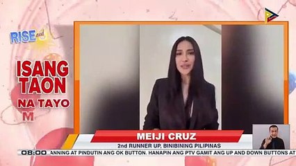 Meiji Cruz  2nd Runner-Up, Binibining Pilipinas 2021