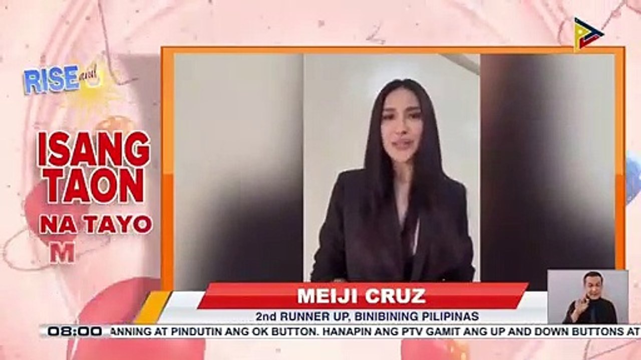Meiji Cruz  2nd Runner-Up, Binibining Pilipinas...