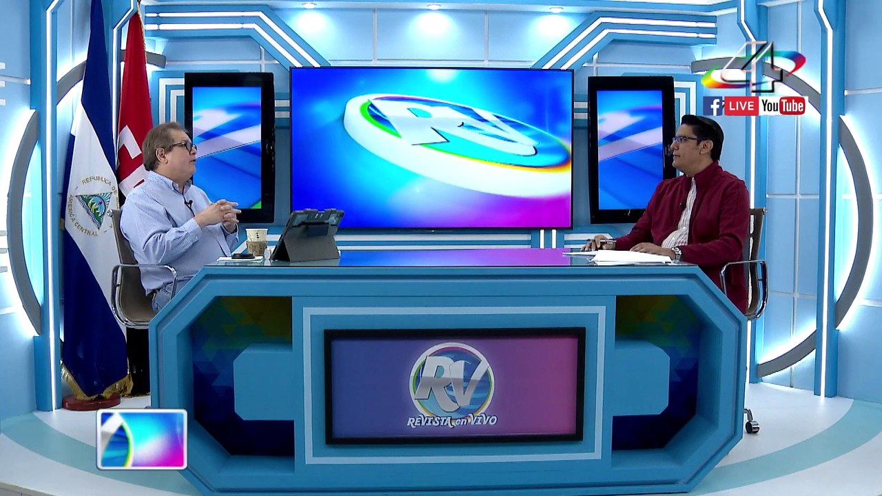 Harold Delgado del MINED en la en la Revista en Vivo, jueves 9 de septiembre de 2021