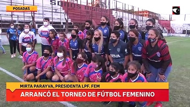 Arrancó el torneo de fútbol femenino