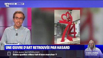 Disparue il y a 10 ans, une œuvre d'art estimée à 45.000 euros retrouvée dans des broussailles