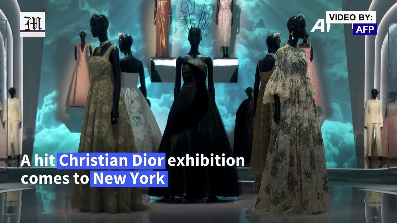 New York exhibition celebrates Dior's American influence