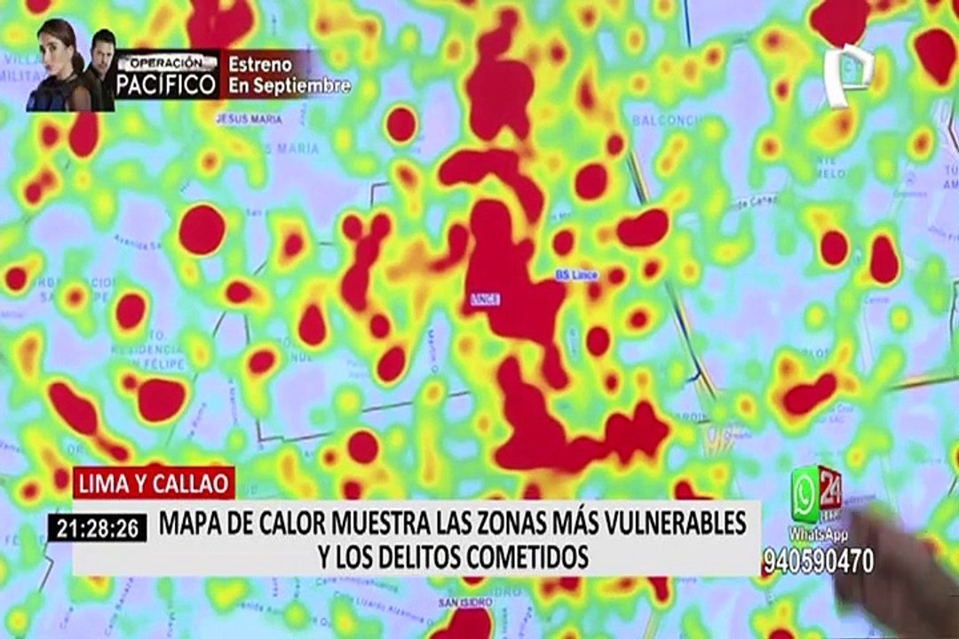 Policía revela cuáles son los distritos con mayor índice de crímenes